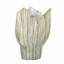 Load image into Gallery viewer, Mahira_Green_Stoneware_Vase_Side