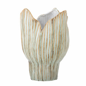 Mahira_Green_Stoneware_Vase_Side_View