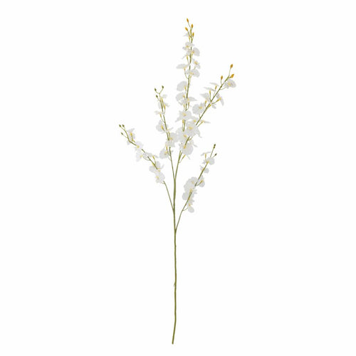 Orchid Artificial Stem, White