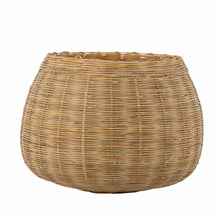 Load image into Gallery viewer, Round Ottine Bamboo basket