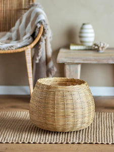 Round Bamboo Basket