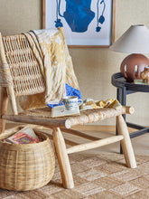 Indlæs billede til gallerivisning Round Ottine_Bamboo_Basket_filled with_Books