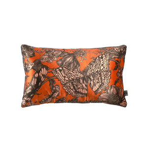 Timorous Beasties Papillon Topaz Velvet Throw Cushion