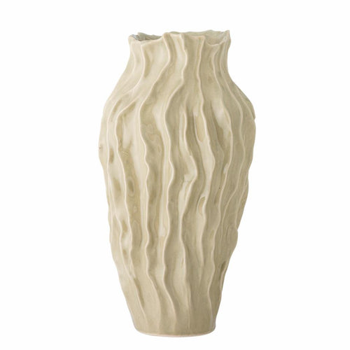 Valeria Grey Stoneware Vase