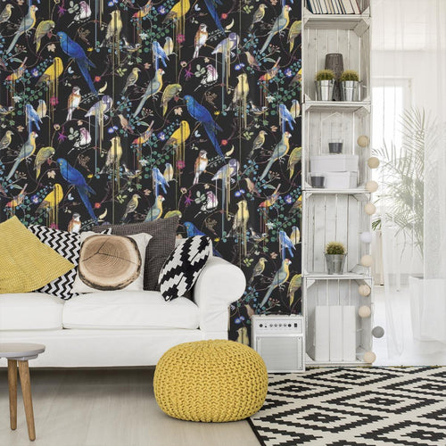 birds-sinfonia-wallpaper-christian-lacroix-crepuscule (black)